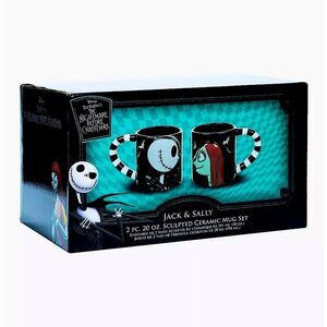The Nightmare Before Christmas 👻
Jack & Sally 20oz Sculpted Ceramic Mug Set